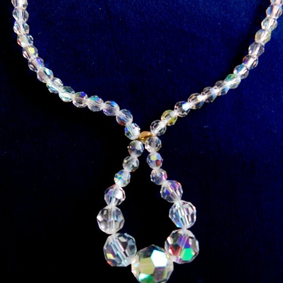 Jewelry - Genuine Austrian Crystal Necklace 18 inches long.